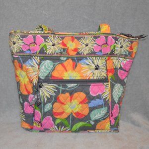 Vera Bradley Jazzy Blooms Floral Tote Bag